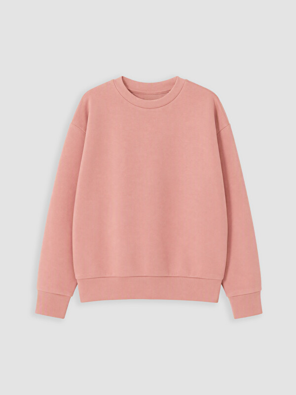 LC WAIKIKI Soft Touch Kız Çocuk Sweatshirt