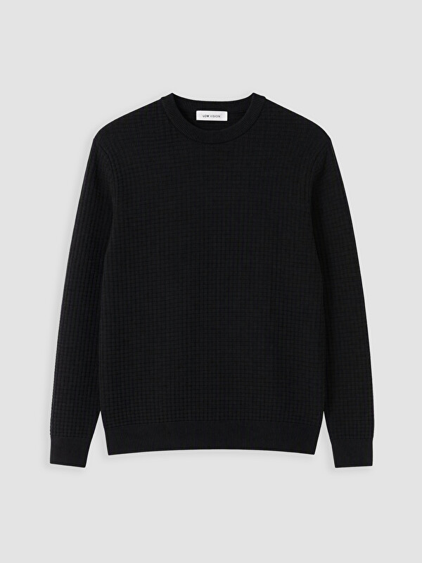 LCW Vision Man Black Sweater
