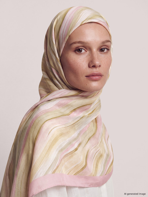 LCW Modest Patterned Women's Shawl