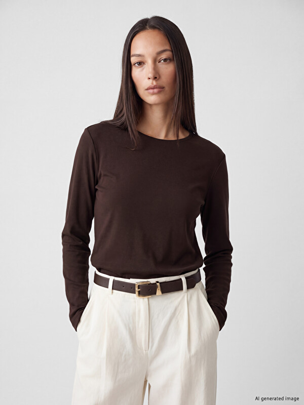 LCW EVERYDAY Crew Neck %100 Cotton Women's T-Shirt
