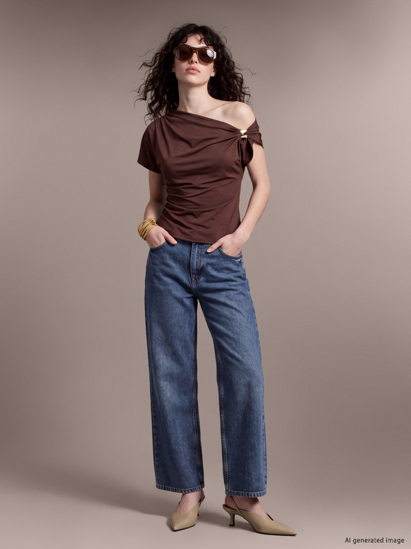 LCW Petite Wideleg Jean