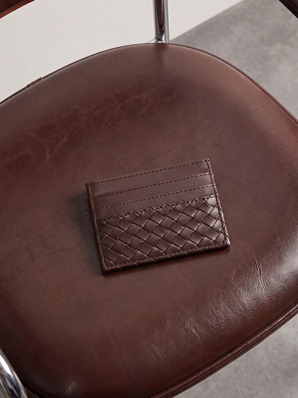 LCW ACCESSORIES Faux Leather Men's Card Holder