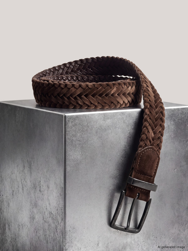 LCW ACCESSORIES Kaiš od brušene kože za muškarce
