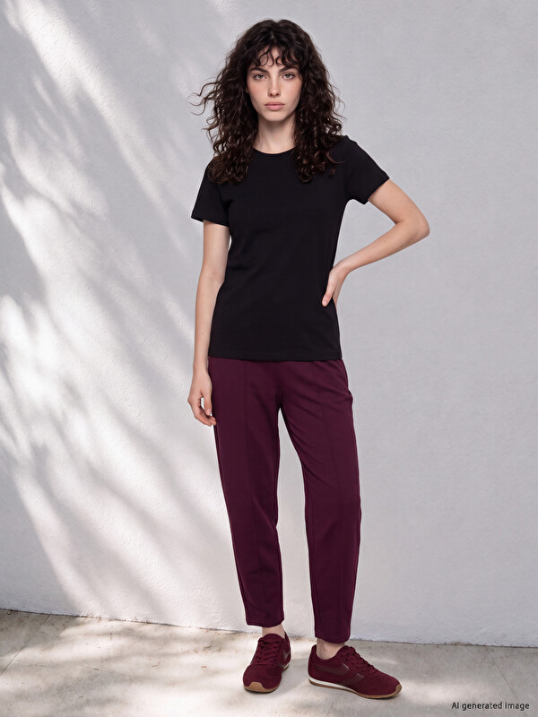 LCW Petite Soft Touch Women's Sweatpants