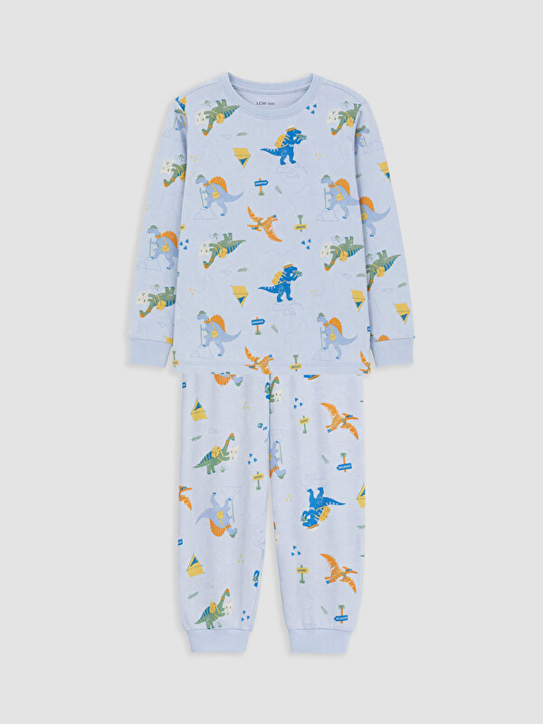 LCW Kids Printed Boys' Pyjamas Set