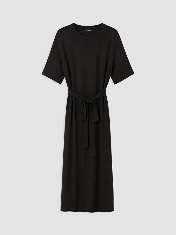 LCW Curve Plus Size Sashed Dress