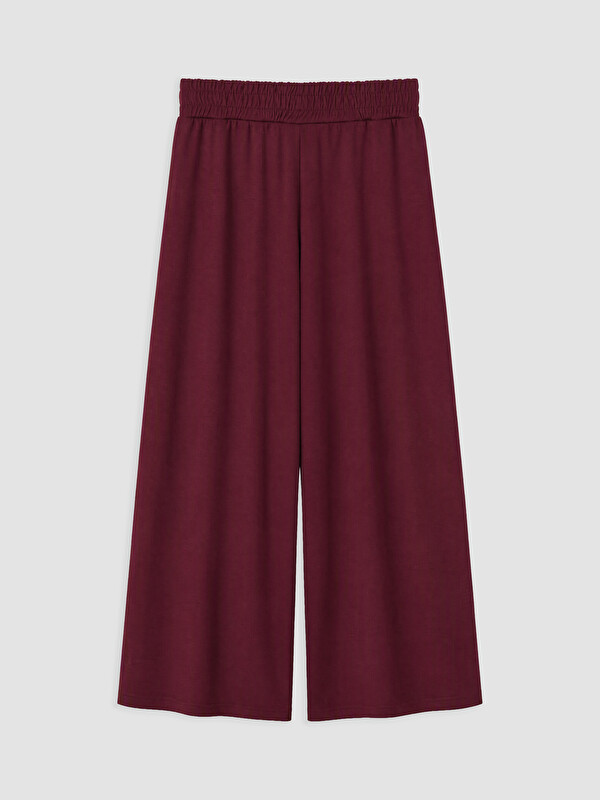 LCW Petite Pantaloni De Trening Wide Leg Cu Pliseuri Pentru Femei