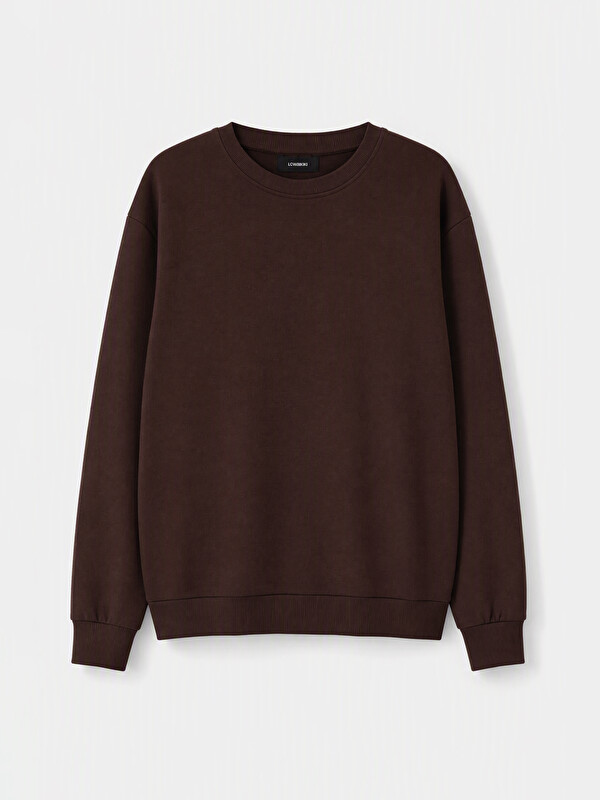 LC WAIKIKI Bisiklet Yaka Erkek Sweatshirt