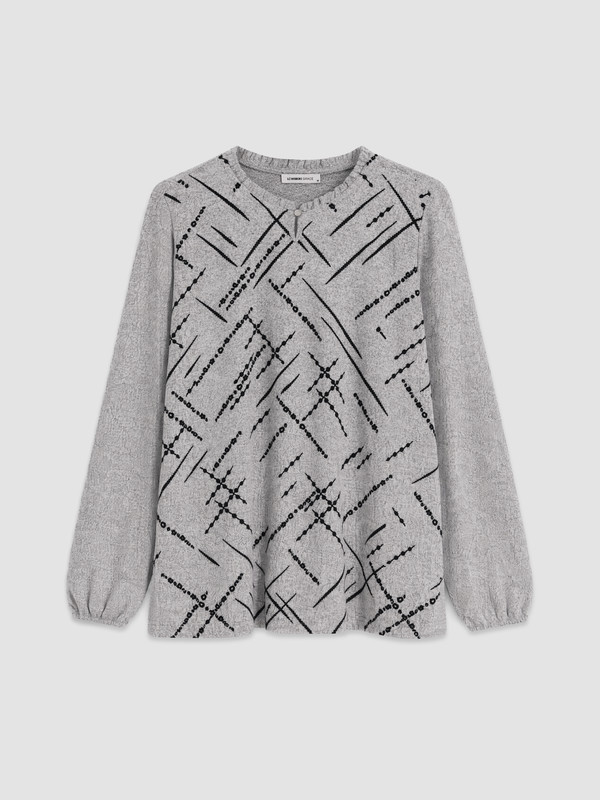 LCW Grace Woman Grey Blouse