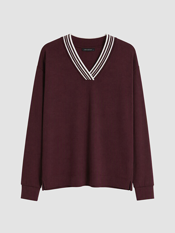 LCW EVERYDAY Soft Touch Oversize Women's Sweatshirt