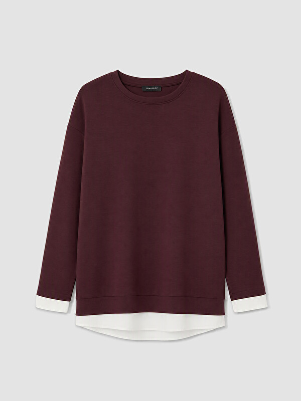 LCW EVERYDAY Oversize Soft Touch Kadın Sweatshirt
