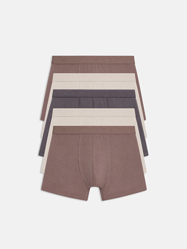 LC WAIKIKI Cotton Stretch Men's Boxer 5 Pack Package