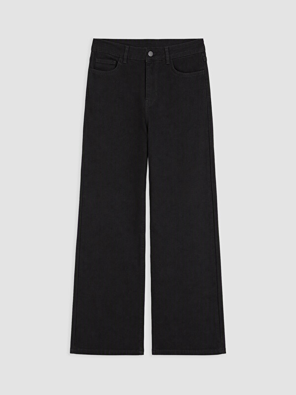 LCW Comfort Woman Black Jeans