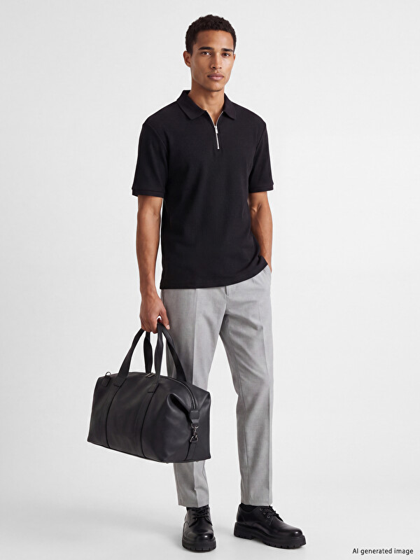 LCW Vision Regular Fit Erkek Pileli Pantolon