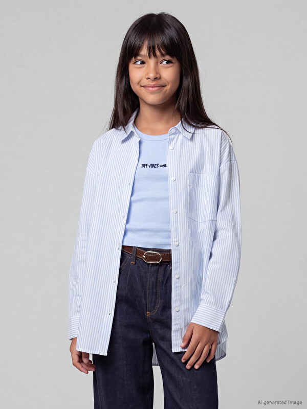 LCW Kids قميص وتي شيرت للبنات