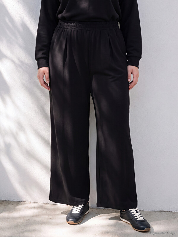 LCW Curve Pantaloni De Trening Basic Mărimi Mari Femei