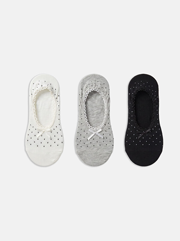 LCW DREAM Polka Dot Women's Ballet Socks 3-pack