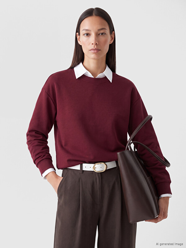 LCW EVERYDAY Soft Touch Kadın Sweatshirt