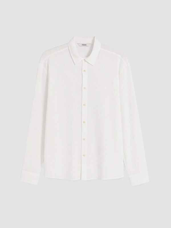 XSIDE Man White Shirt