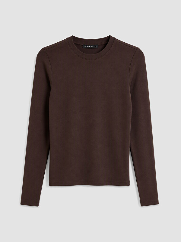 LCW Modest Bisiklet Yaka Kadın Body
