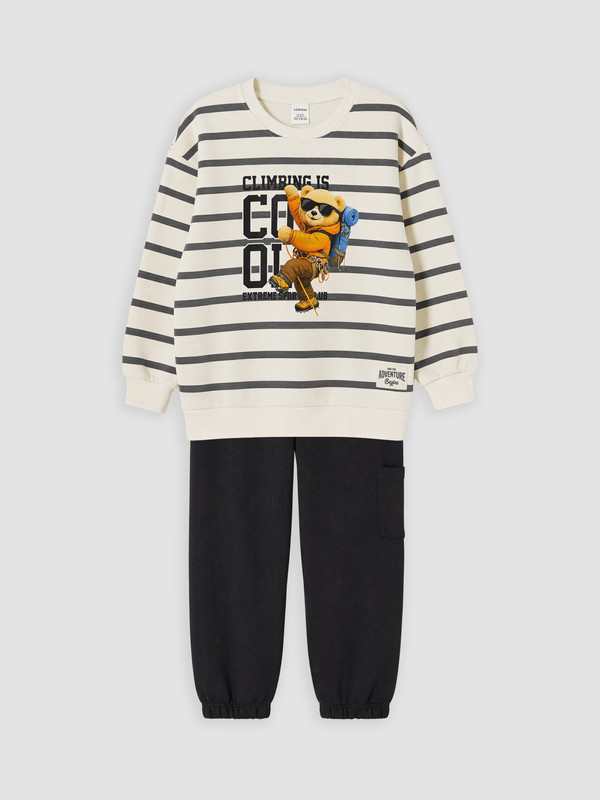 LCW Kids Boy Grey Set