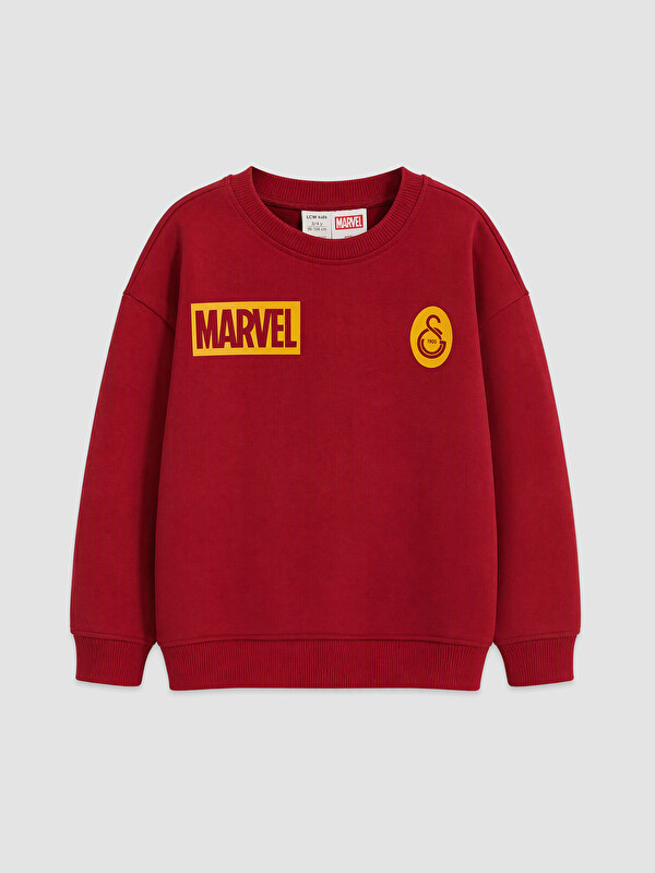 LCW Kids GS Marvel Lisanslı Çocuk Sweatshirt