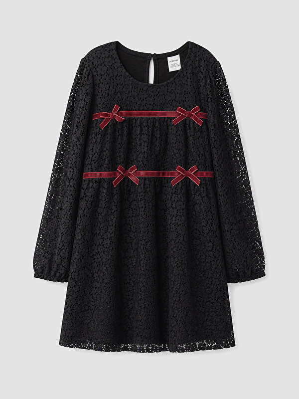 LCW Kids Rochie Negru Fată