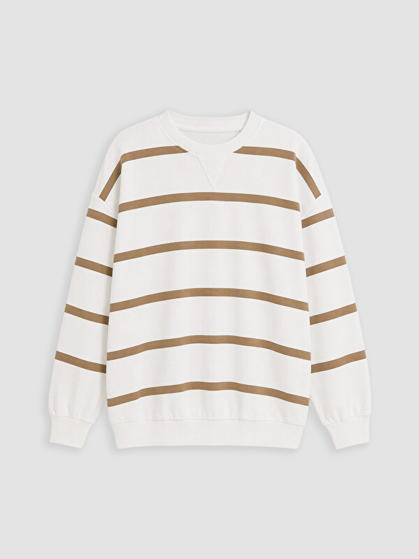 LCW Kids Djalë Bezhe Sweatshirt
