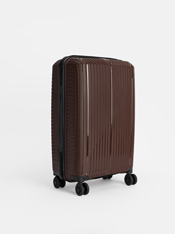 LCW JOY Lock Detailed Medium Size Suitcase