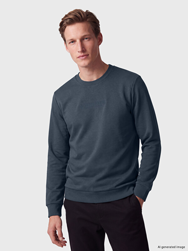 SOUTHBLUE Printed Men's Thick Sweatshirt