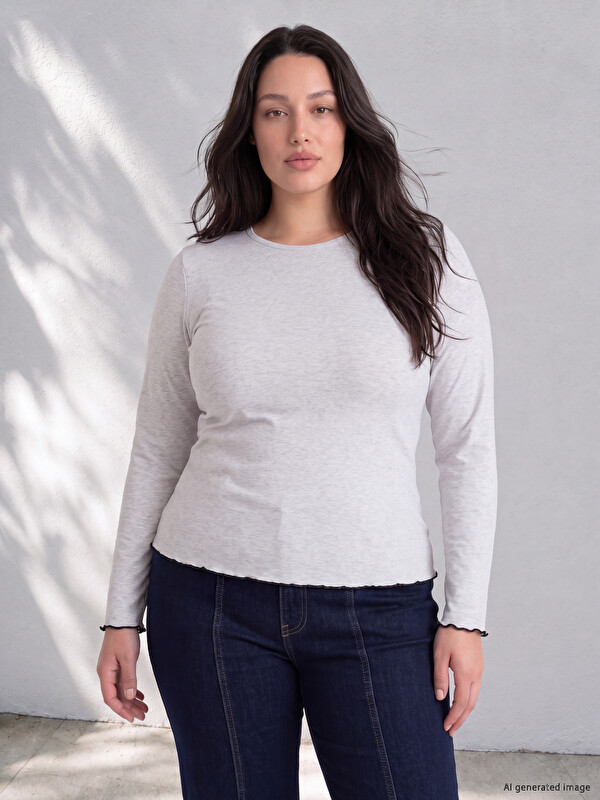 LCW Curve Büyük Beden Kadın Body 2'li