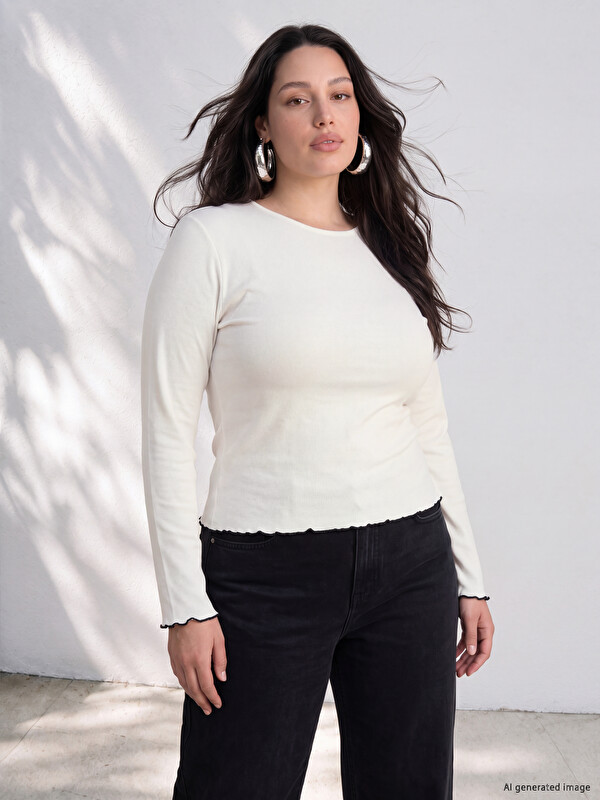 LCW Curve Büyük Beden Kadın Body 2'li