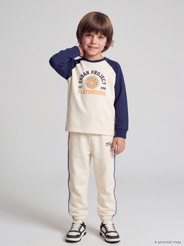LCW Kids Pantaloni de trening imprimați pentru băieți