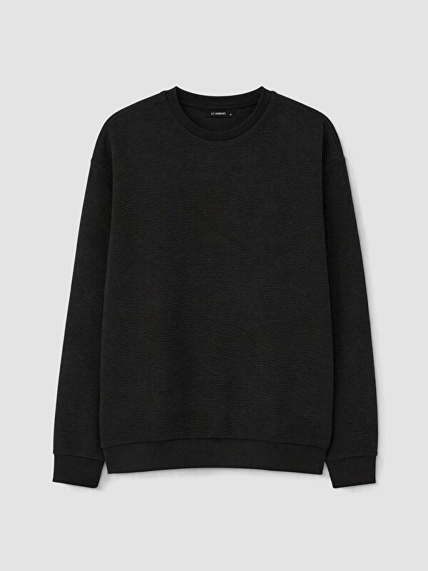 LC WAIKIKI Bisiklet Yaka Erkek Sweatshirt