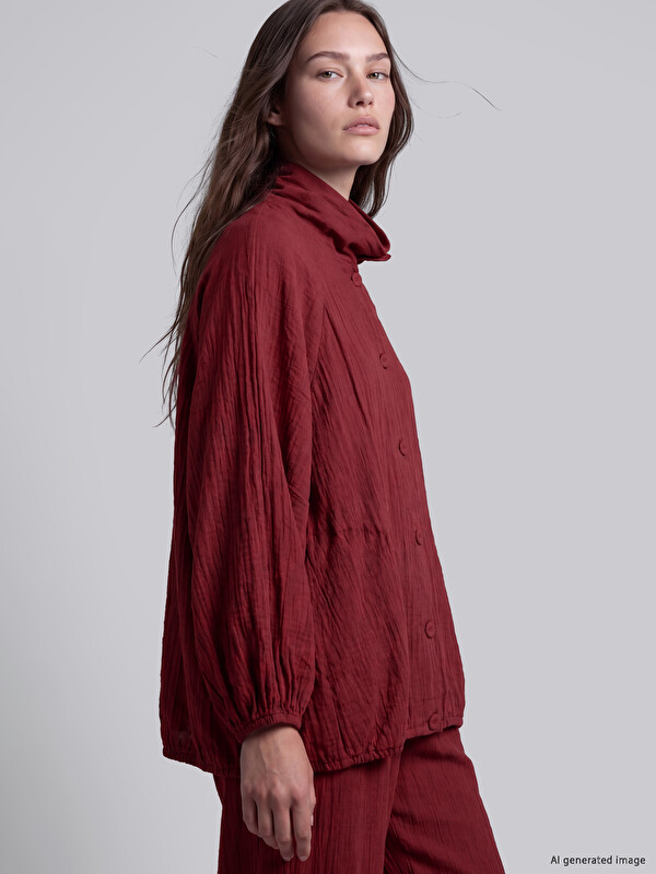 LCW Modest Mock Neck Women's Jacket