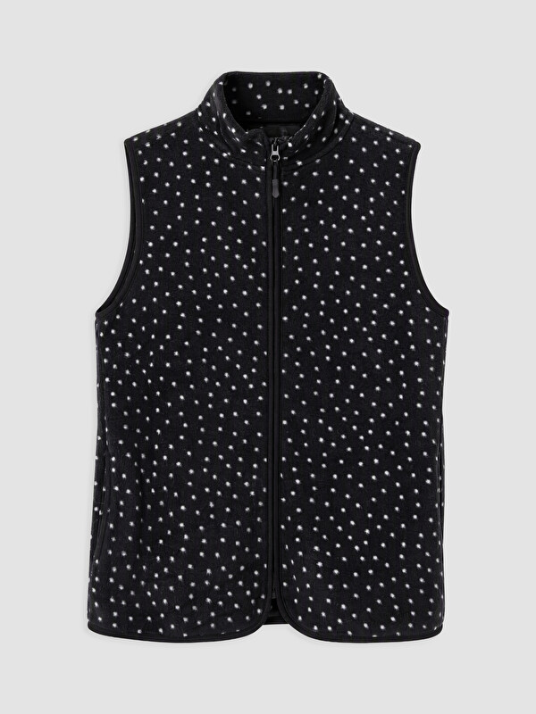 LCW EVERYDAY Woman Black Knit Gilet