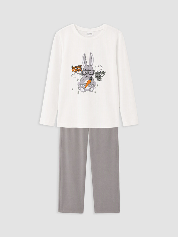 LC WAIKIKI Baskılı Erkek Çocuk Pijama Takımı