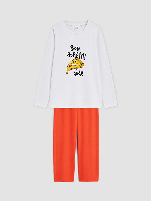 LC WAIKIKI Baskılı Erkek Çocuk Pijama Takım