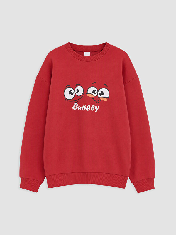 LC WAIKIKI Baskılı Erkek Çocuk Sweatshirt