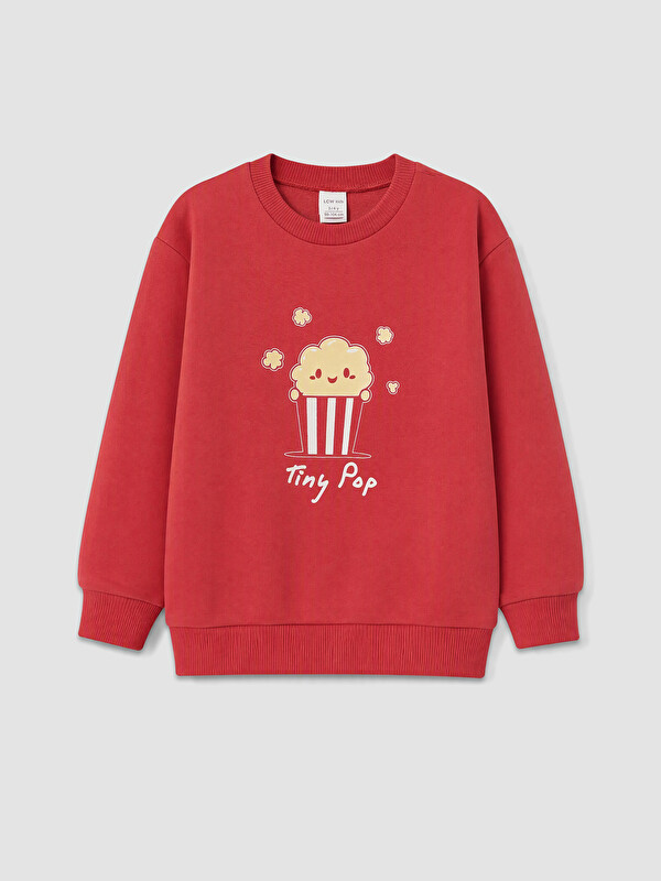 LC WAIKIKI Baskılı Erkek Çocuk Sweatshirt