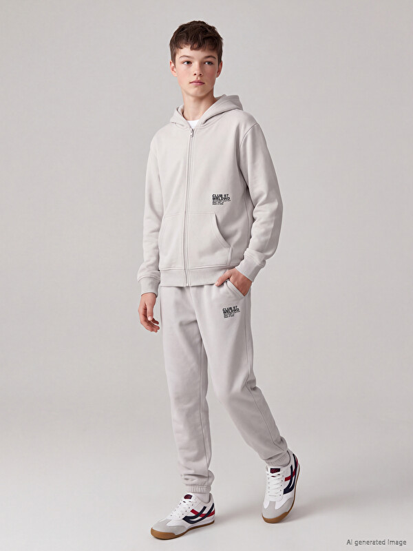 LCW Kids Pantalon de survêtement jogger épais pour garçons