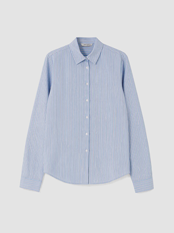 LCW Vision Striped Oxford Women's Shirt