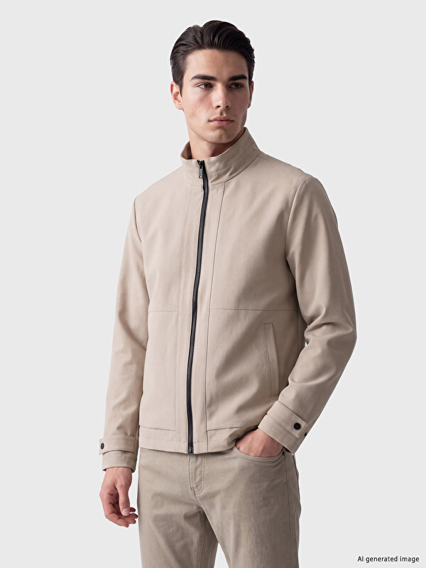 LCWAIKIKI Classic Regular Fit Dik Yaka Erkek Ceket