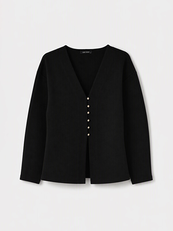 LCW Vision V Neck Women's Cardigan