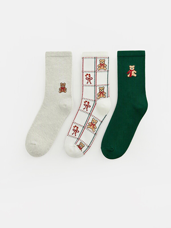 LCW DREAM Woman Grey Ankle Socks