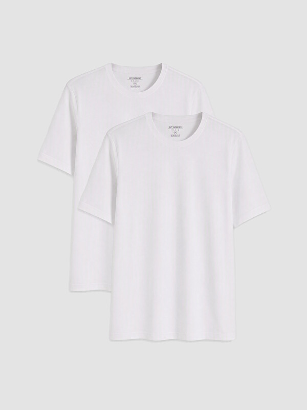 LCWAIKIKI Classic Regular Fit İnce Kumaş Tişört /03