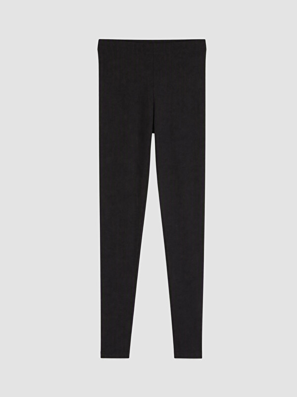 LCW EVERYDAY Woman Black Leggings