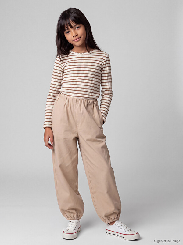 LCW Kids Girls' Jogger Trousers