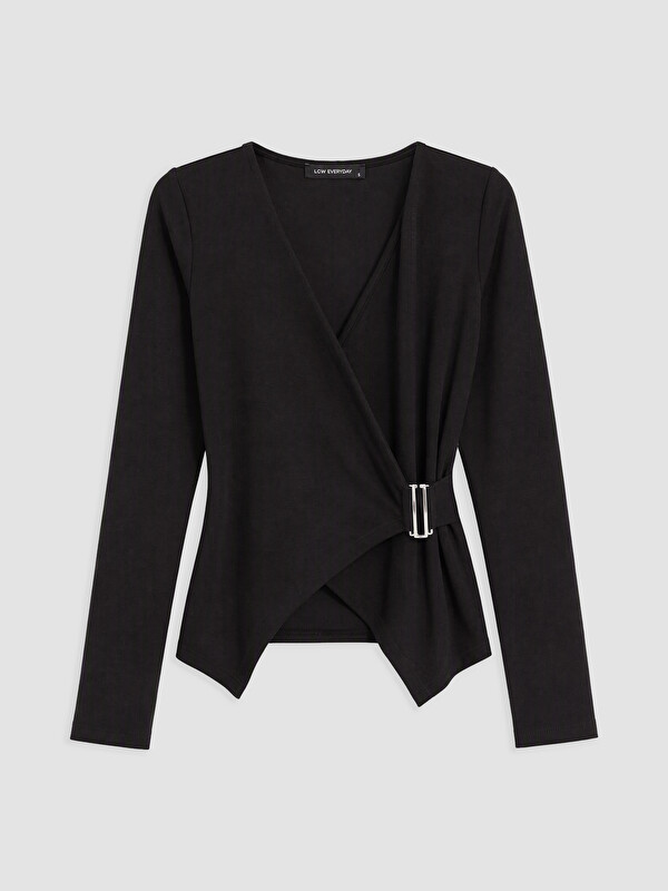 LCW EVERYDAY Woman Black Blouse