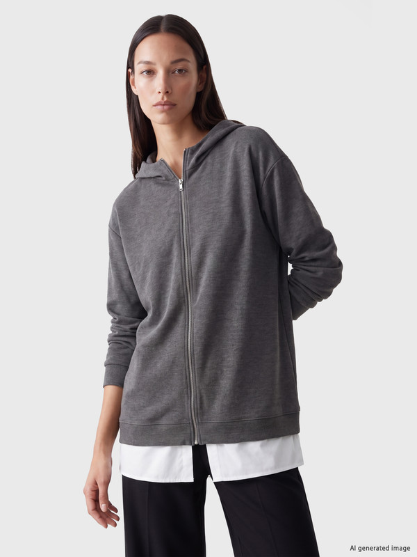 LCW EVERYDAY Hooded Oversize Women's Cardigan